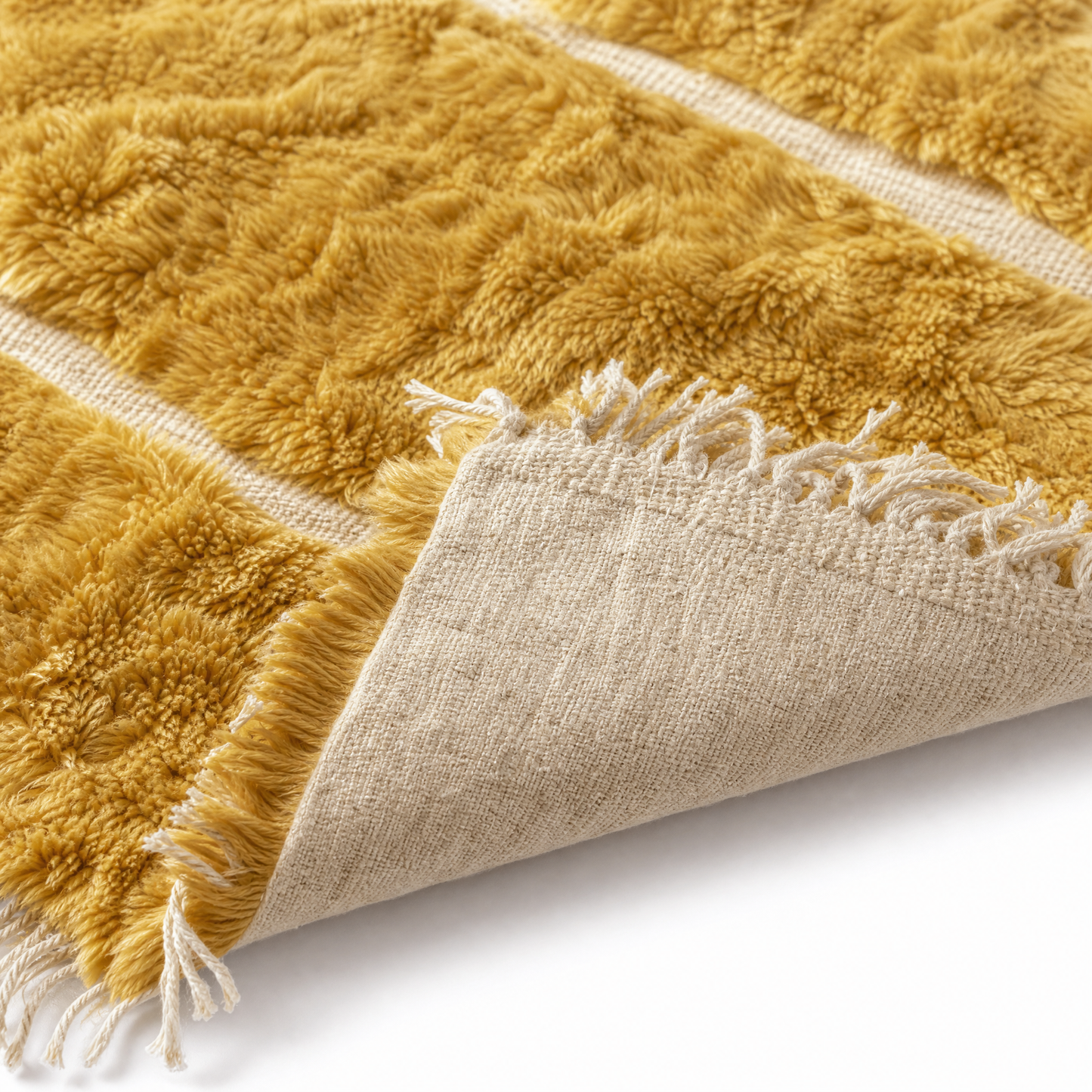 Natural Wool M'rirt Rug - Sarah