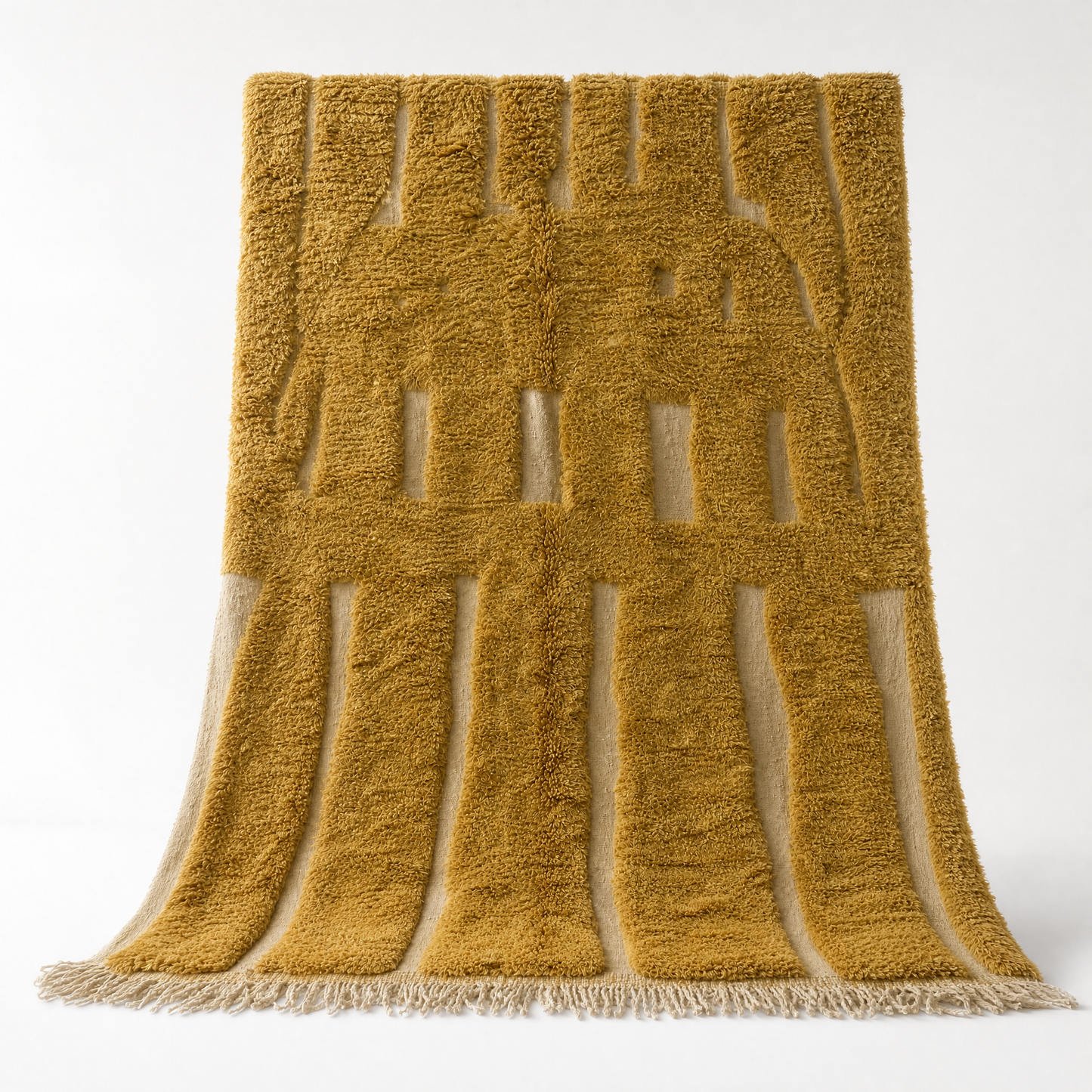 Natural Wool M'rirt Rug - Sarah
